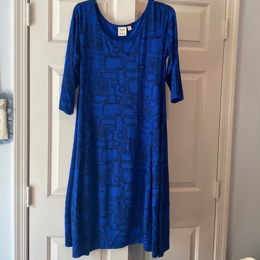 Truth & Style bubble dress